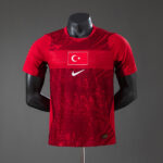 Mens Turkey 2026 World Cup Home Turkiye Jersey Player Version