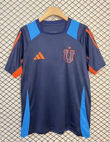 Mens Universidad de Chile 2025/26 Blue Training Jersey