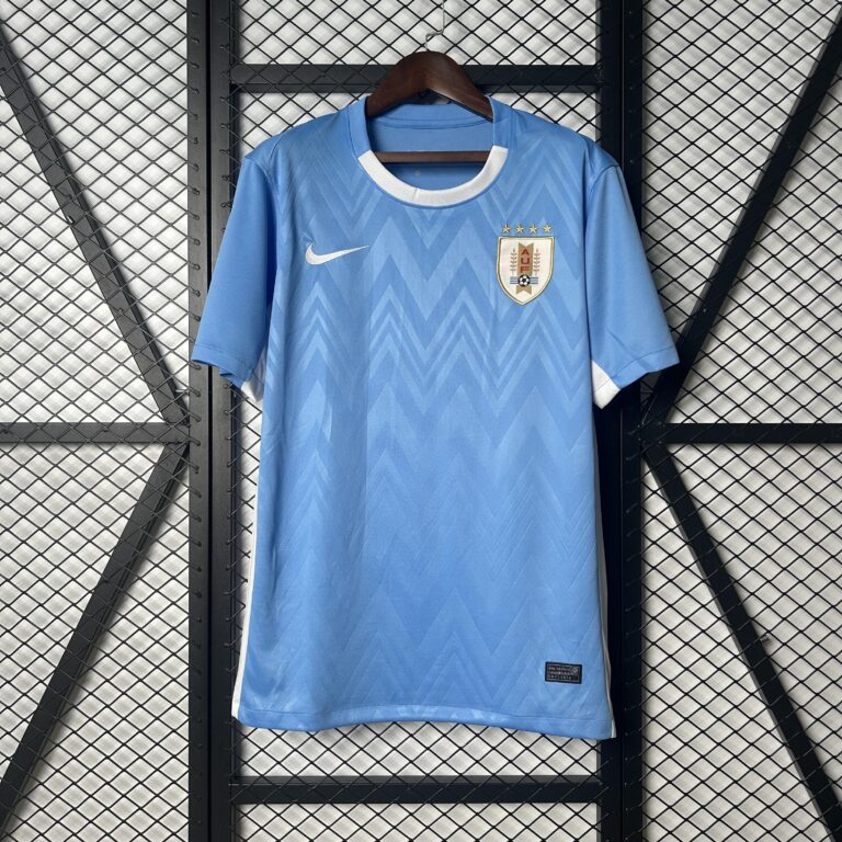 Mens Uruguay 2025 Home blue Jersey