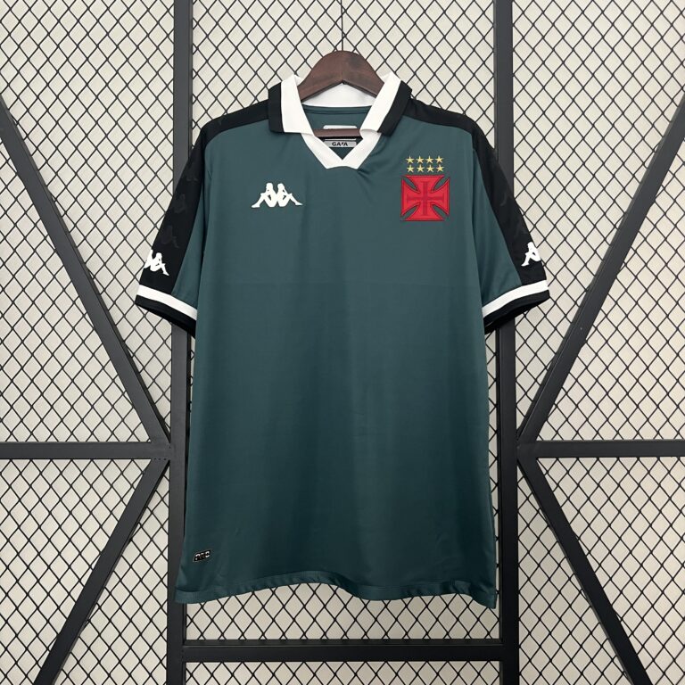 Mens Vasco da Gama 2024/25 Goalkeeper da All Sponsors Jersey