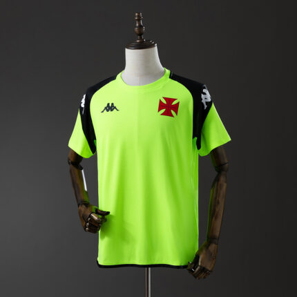 Mens Vasco da Gama 2025/26 da suit fluorescent green Training Jersey