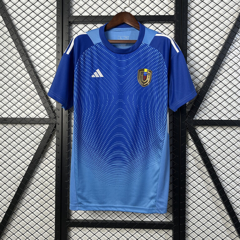 Mens Venezuela 2025 Goalkeeper Blue Jersey