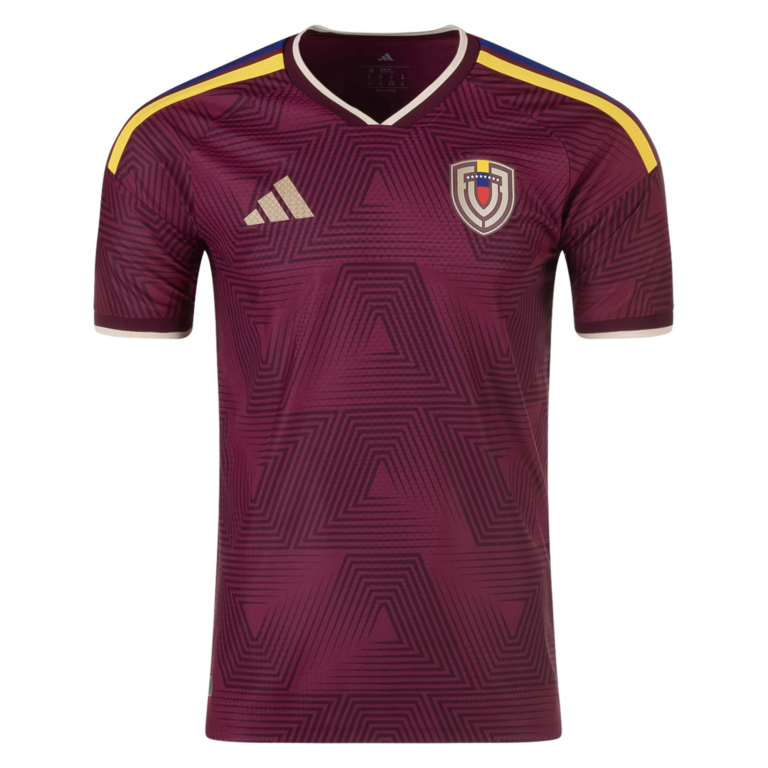Mens Venezuela 2026 World Cup Home Jersey Player Version