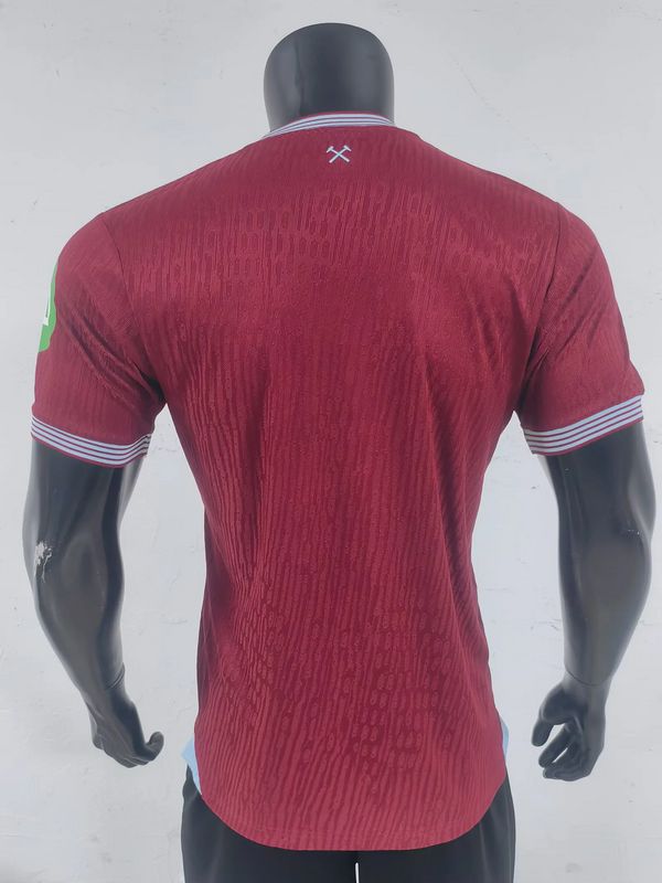 Mens West Ham United 2025/26 Home Jersey Player Version