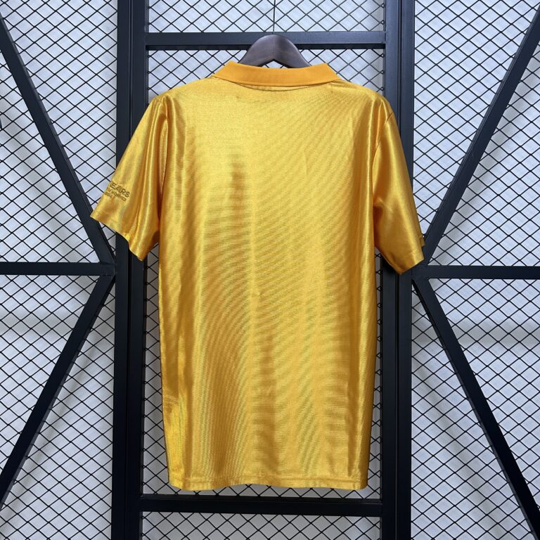 Mens Wolves 2025/26 70th Anniversary yellow Jersey