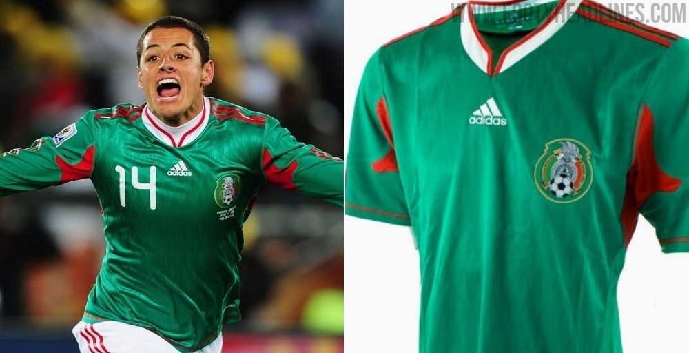Mexico 2010 World Cup remake kit leaked image
