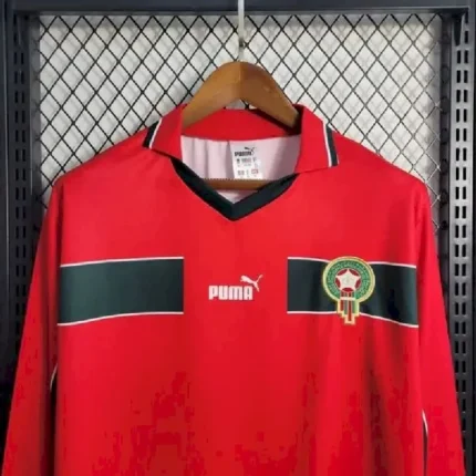 Morocco 1998 Third Long-sleeved Retro Jersey
