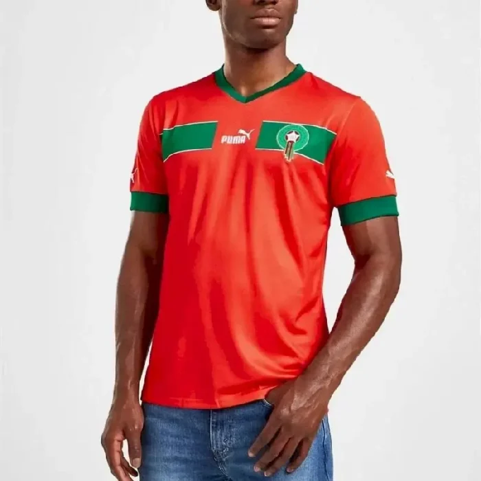 Morocco 2022 World Cup Home Jersey Player Version