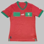 Morocco 2022 World Cup Home Jersey Player Version