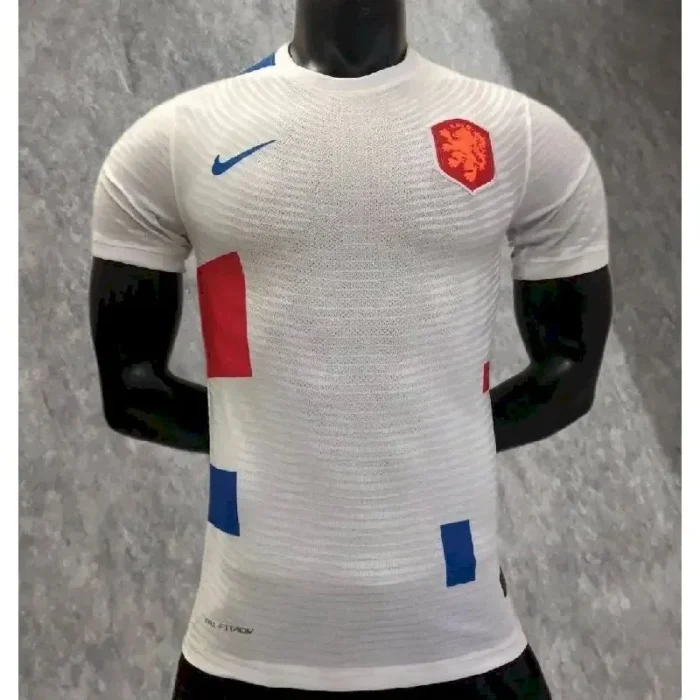 Netherlands 2022 Away Jersey Player Version