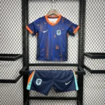 Netherlands 2024/25 Euro Away Kids Kit
