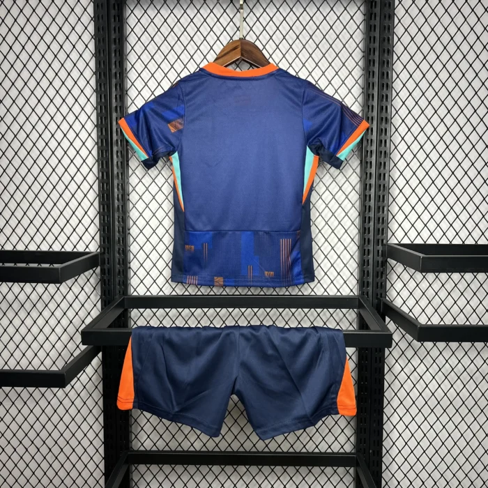 Netherlands 2024/25 Euro Away Kids Kit