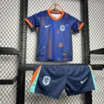 Netherlands 2024/25 Euro Away Kids Kit