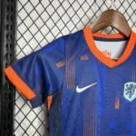 Netherlands 2024/25 Euro Away Kids Kit