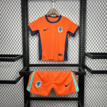 Netherlands 2024-25 Euro Home Kids Kit