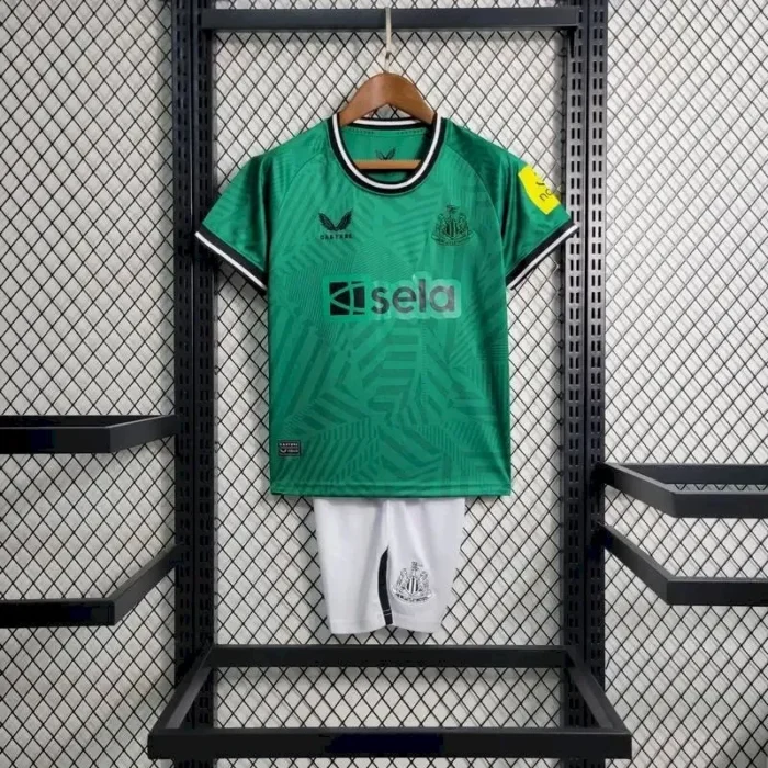 Newcastle United 2023/24 Away Kids Kit