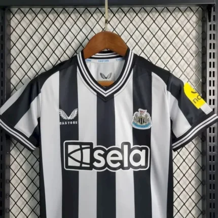 Newcastle United 2023/24 Home Kids Kit
