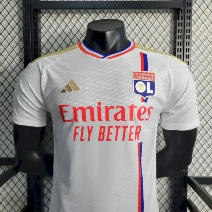 Olympique Lyonnais 2023/24 Home Jersey Player Version