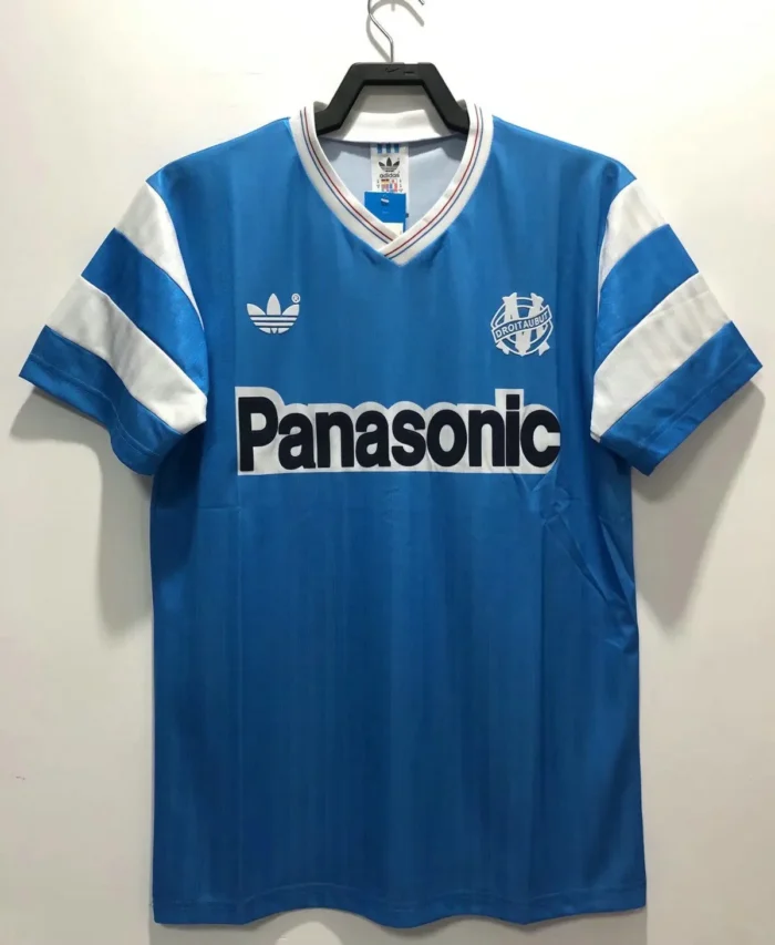 Olympique Marseille 1990/1991 Away Retro Jersey