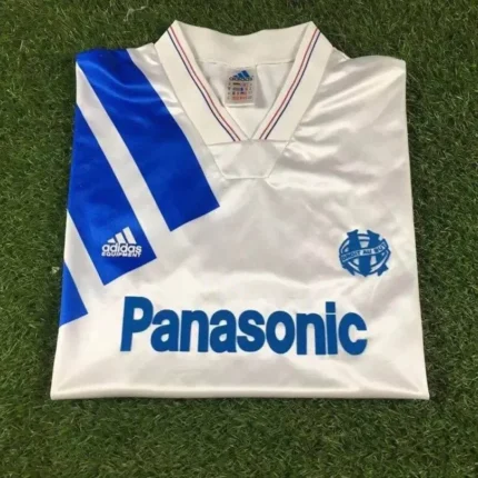 Olympique Marseille 1991-92 Home Retro Jersey