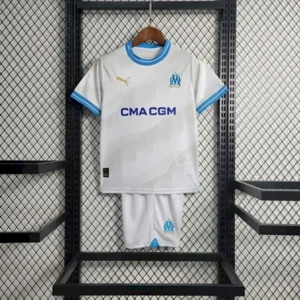 Olympique Marseille 2023/24 Home Kids Kit