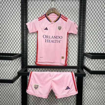 Orlando City 2024/25 Away Kids Kit