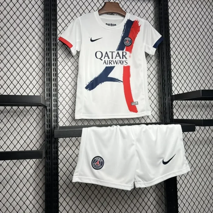 Paris Saint-Germain 2024/25 Away Kids Kit