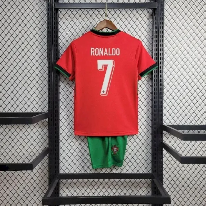 Portugal 2024/25 Euro Home Kids Kit