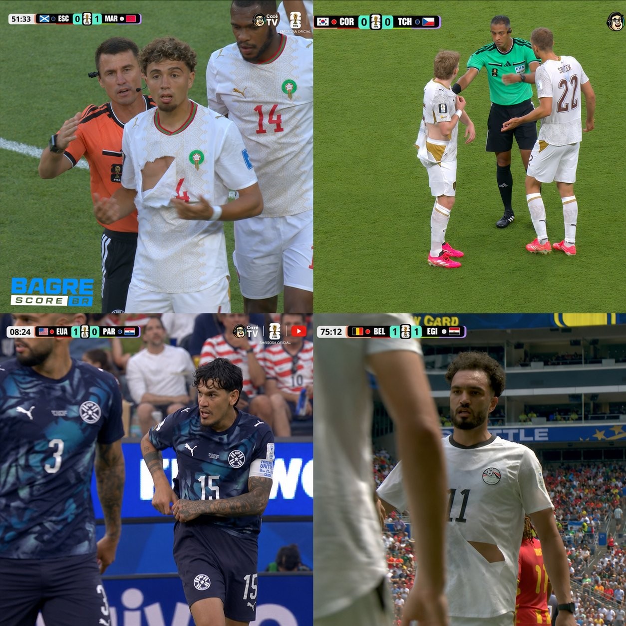 Puma 2026 World Cup kit ripped during a match