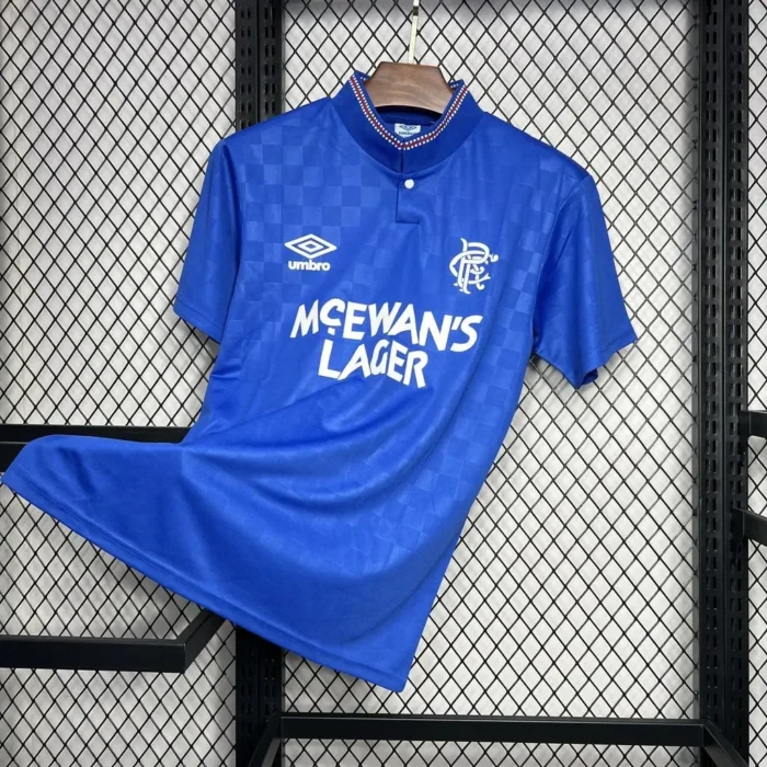 Rangers 1987/90 Home Retro Jersey