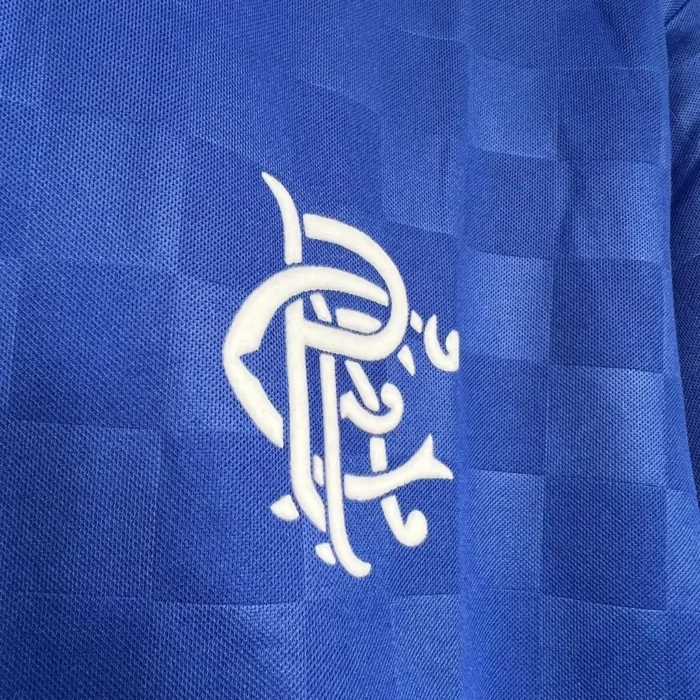 Rangers 1987/90 Home Retro Jersey