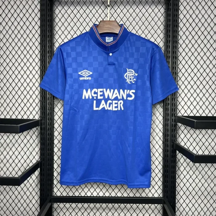 Rangers 1987/90 Home Retro Jersey