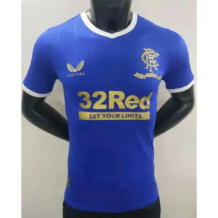 Rangers 2021/22 Authentic 150th Anniversary Jersey Player Version