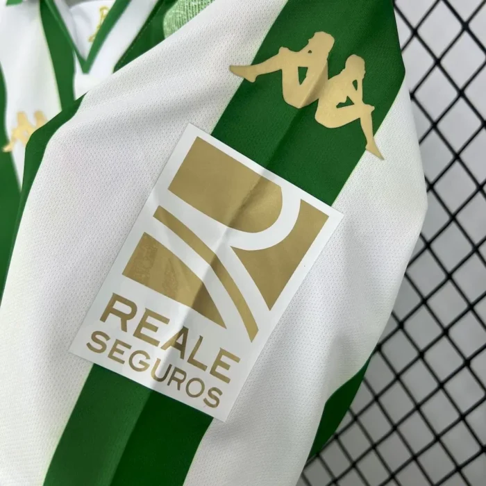Real Betis 2011/12 King’s Cup Gold Retro Jersey