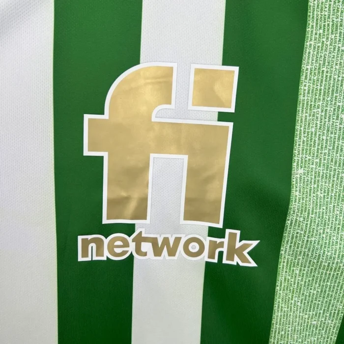 Real Betis 2011/12 King’s Cup Gold Retro Jersey