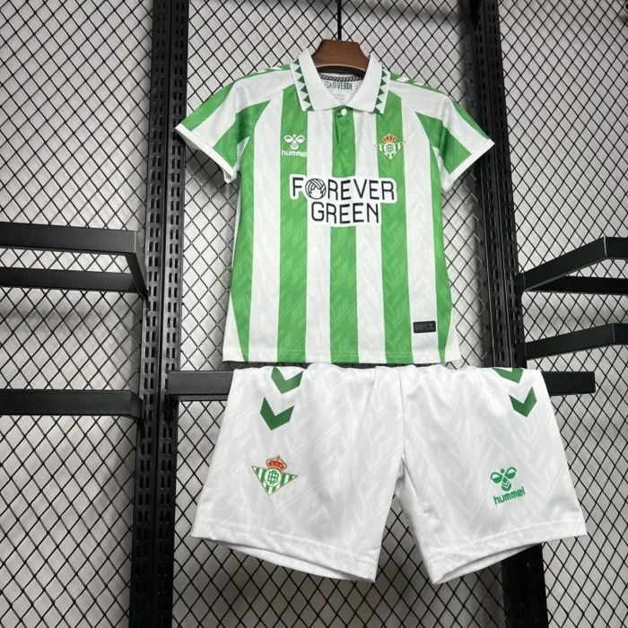 Real Betis 2024/25 Home Kids Kit