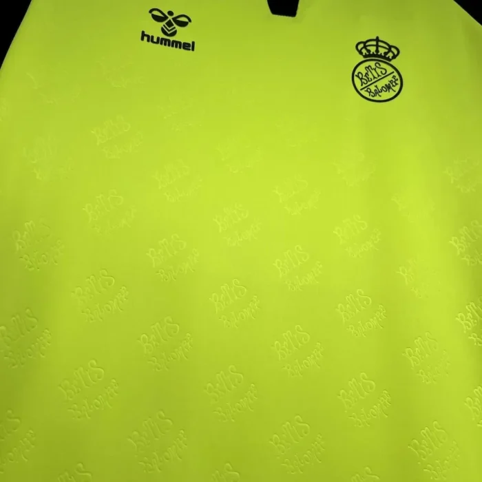 Real Betis 2024/25 With Sponsors And Patch Away Jersey