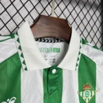 Real Betis 2024/25 With Sponsors And Patch Home Jersey