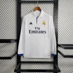 Real Madrid 2016/17 Home Long Sleeves Retro Jersey