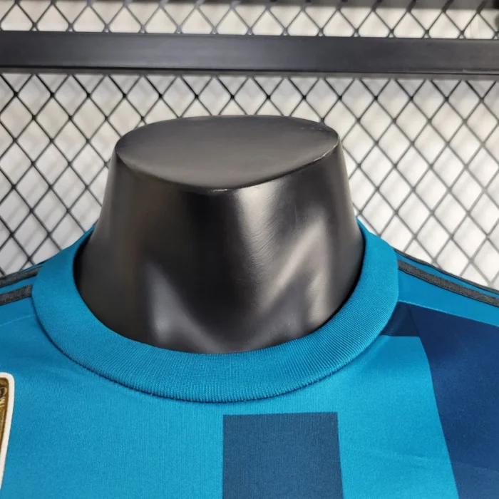 Real Madrid 2017/18 Third Long Sleeves Retro Jersey