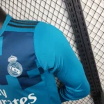 Real Madrid 2017/18 Third Long Sleeves Retro Jersey