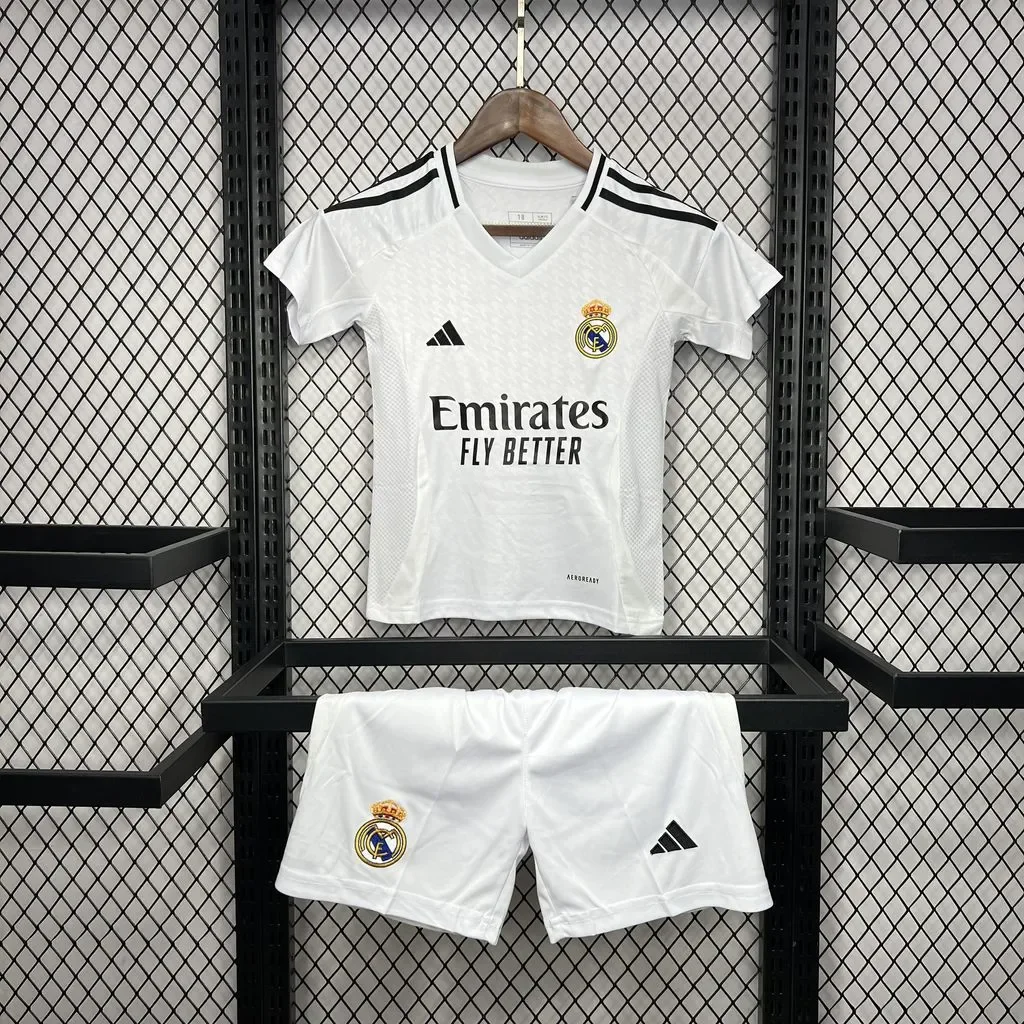 Real Madrid 2024/25 Home Kids Kit