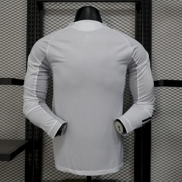 Real Madrid 2025/26 Home Long Sleeves Jersey Player Version