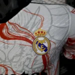 Real Madrid 2025/26 White Black Dragon special edition Jersey Player Version