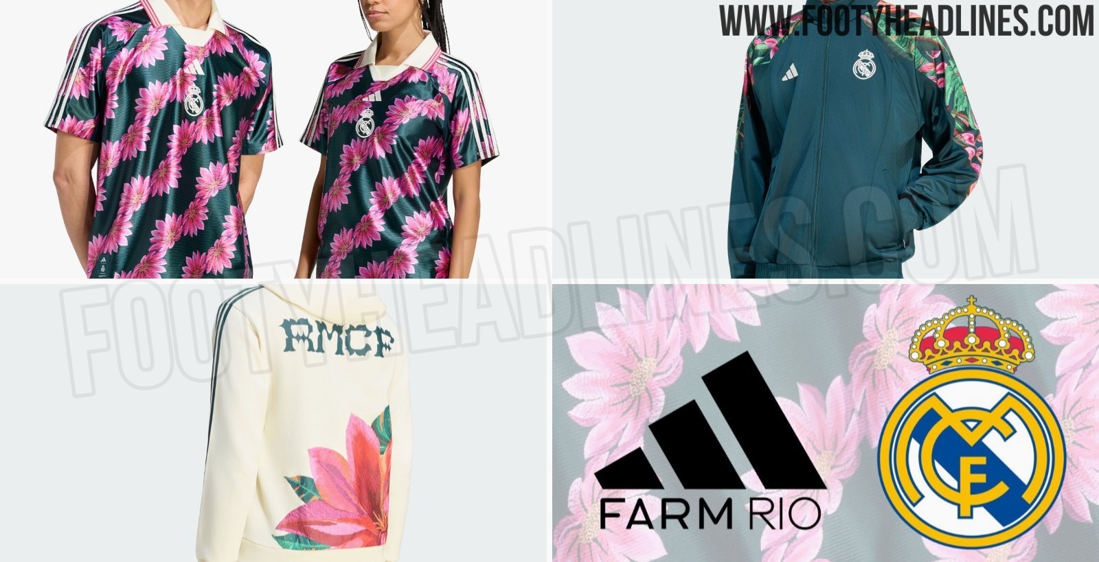 Real Madrid x FARM Rio 2026 range leaked image