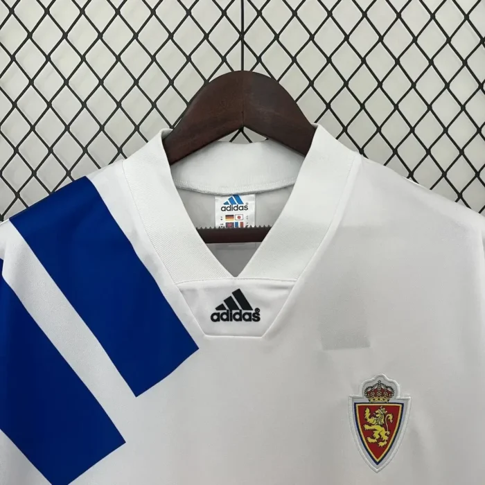Real Zaragoza 1992/93 Home Retro Jersey