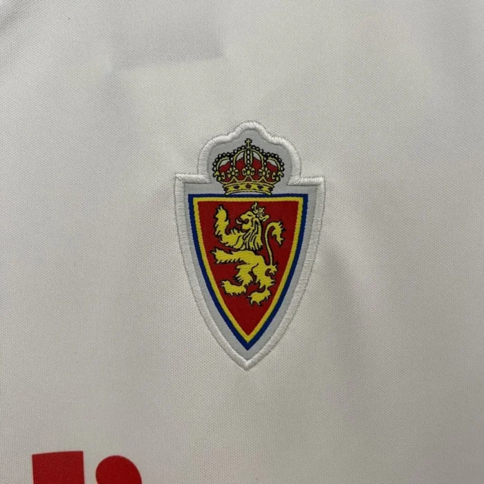 Real Zaragoza 1992/93 Home Retro Jersey