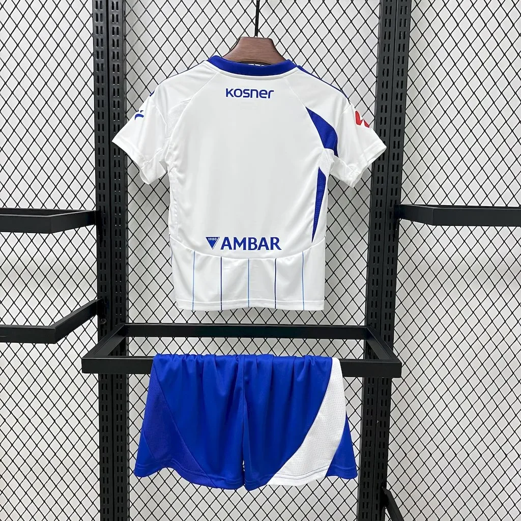 Real Zaragoza 2024/25 Home Kids Kit