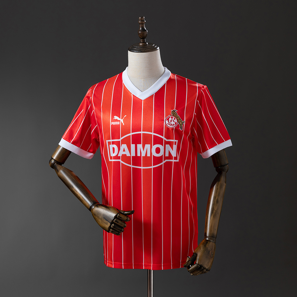 Retro 1. FC Köln 1985/86 Home Jersey Retro 1. FC Köln 1985/86 Home Jersey