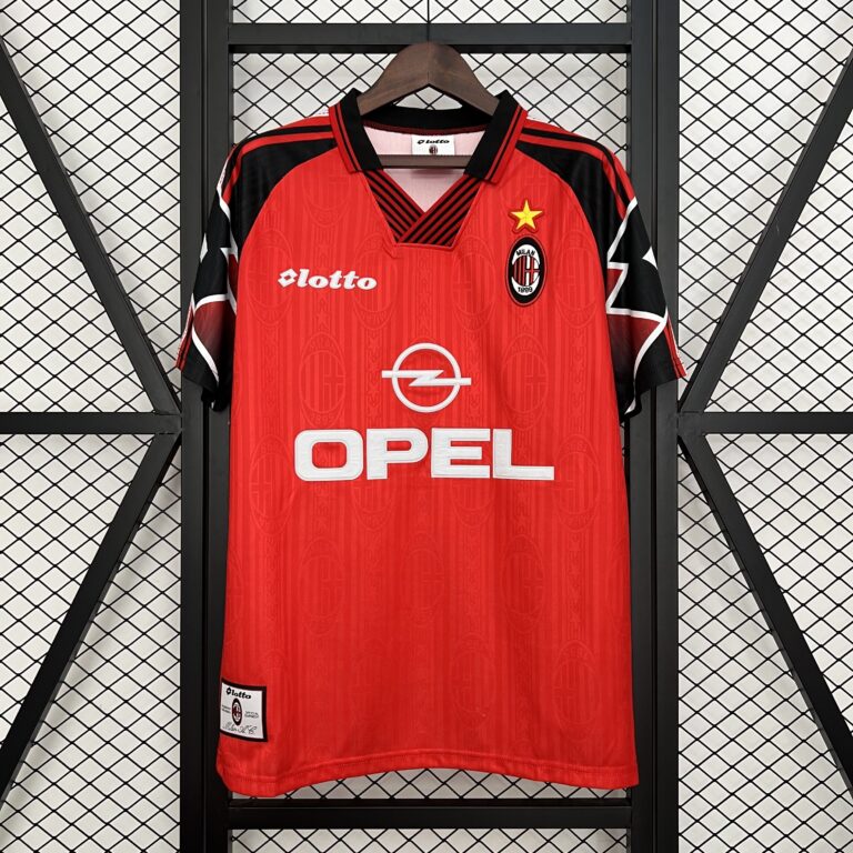 Retro AC Milan 1997/98 Special Edition Red Jersey